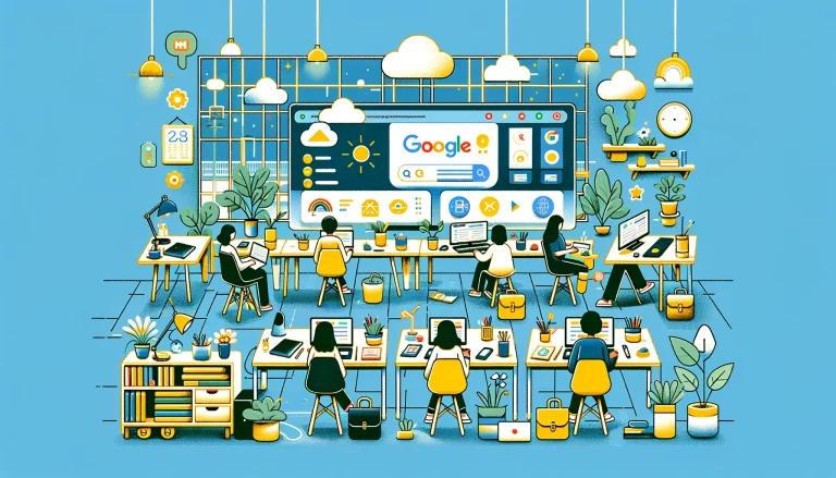 Google Workspaceを イメージした画像