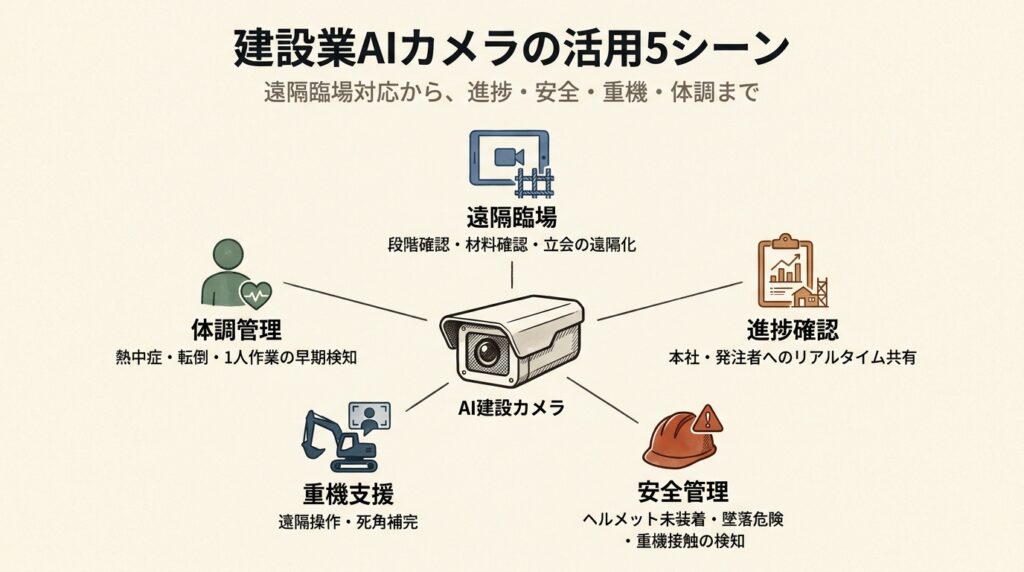 AIカメラ活用5シーン