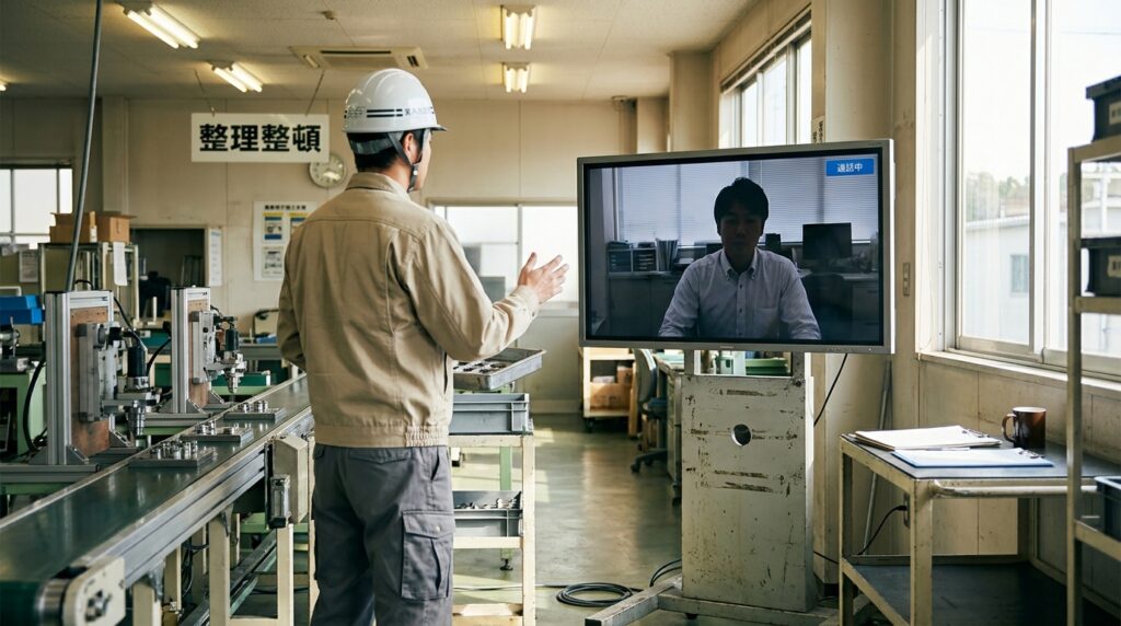 本社と工場の常時接続