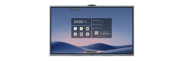 オンライン会議室で使用するMAXHUB ホワイトボードの製品画像