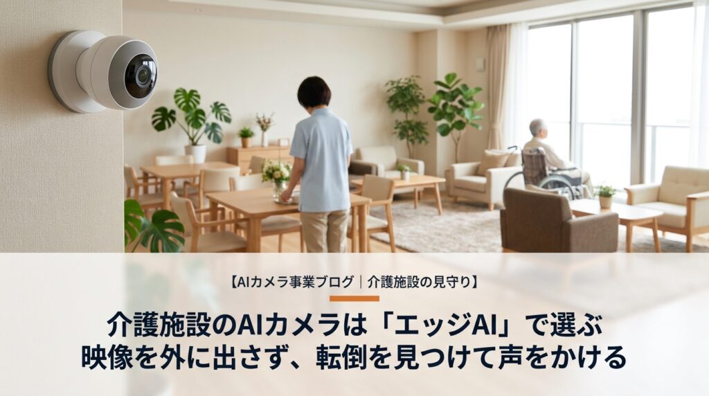 介護施設のAIカメラはエッジAIで選ぶ