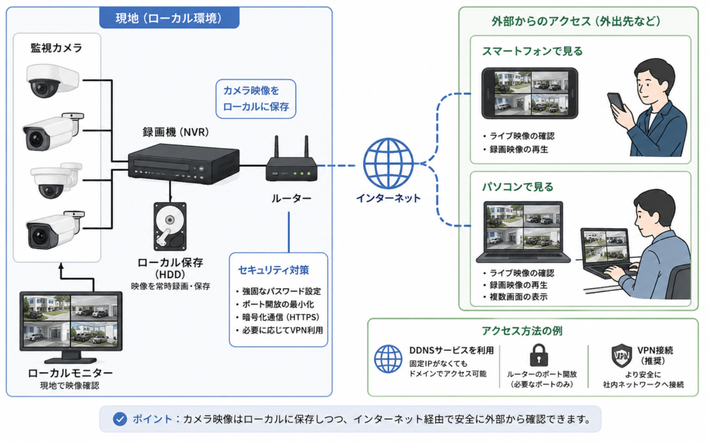 ローカル・外部アクセスイメージ